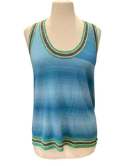 Zadig & Voltaire blue sleeveless top size UK12/US8