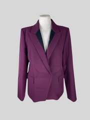 Amanda Wakeley burgundy jacket size UK16/US12
