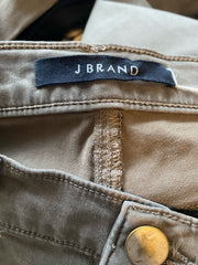 J Brand khaki slim fit jeans size UK14/US10