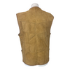 Skin Deep brown handcrafted sheepskin waistcoat size UK10/US6