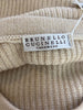 Brunello Cucinelli cream 2- pieces cashmere blend dress size UK10/US6
