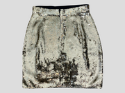 Proenza Schouler gold sequin skirt size UK6/US2