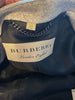 Burberry grey 100% virgin wool belted coat size UK8/US4