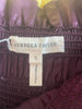 Rebecca Taylor purple 100% cotton 2- piece top & skirt set size UK10/US6