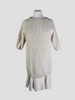 Brunello Cucinelli cream 2- pieces cashmere blend dress size UK10/US6