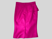 The Fold pink 100% wool pencil skirt size UK8/US4