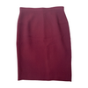 Roland Mouret burgundy pencil skirt size UK16/US12