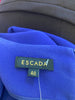 Escada blue short sleeve dress size UK12/US8