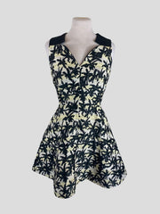 Kenzo black & yellow sleeveless dress size UK8/US4