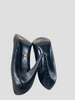 Prada black leather heels size UK6/US8
