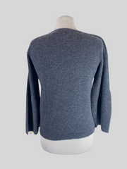 Dorothee Schumacher grey 100% cashmere jumper size UK6/US2
