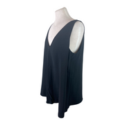 Stella McCartney black sleeveless top size UK16/US12