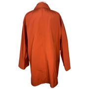 Max Mara orange A- line coat size UK14/US10
