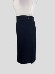 Carolina Herrera black pencil skirt size UK10/US6