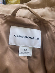 Club Monaco brown belted coat size UK8/US4