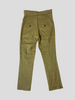 Isabel Marant khaki linen & cotton blend cropped trousers size UK6/US2