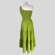 S/W/F green sleeveless midi dress size UK10/US6