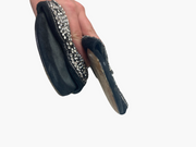 Isabel Marant black & silver flat sandals size UK3/US5