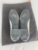 Tod`s silver leather loafers size UK7/US9
