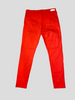 AG red skinny cotton blend jeans size UK12/US8