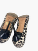Jimmy Choo brown leopard print pony hair heels size UK6.5/US8.5