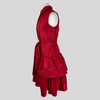Carolina Herrera red sleeveless dress size UK10/US6