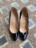 Christian Louboutin black patent leather heels size UK7/US9