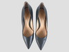 Gianvito Rossi grey leather heels size UK7.5/US9.5