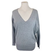 Cocoa grey sparkly cashmere blend jumper size UK10/US6