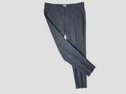 Brunello Cucinelli dark grey wool blend cropped trousers size UK14/US10