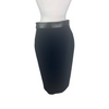 Tom Ford black virgin wool blend pencil skirt size UK12/US8