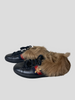 Gucci Ace fur black lace- up sneakers size UK4/US6