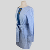 Silvian Heach blue & white long sleeve dress size UK8/US4