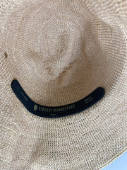 Helen Kaminski 100% raffia straw hat