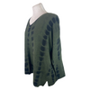 Lisa Todd bottle green cotton & cashmere jumper size UK12/US8