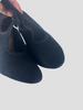 Aquazurra black suede heels size UK7/US9