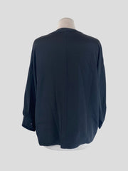 Rachel Comey black 100% silk top size UK8/US4