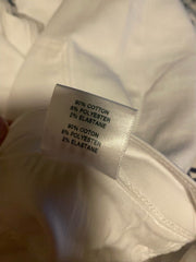 J. Brand white straight cotton blend jeans size UK8/US4