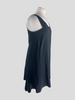 Chloe black sleeveless 100% silk dress size UK8/US4