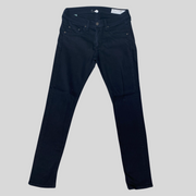 Rag & Bone black cropped cotton blend jeans size UK8/US4
