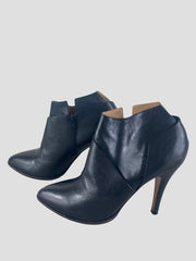 Maison Martin Margiela black leather ankle boots size UK7/US9