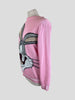 Iceberg pink rabbit print long sleeve top size UK8/US4