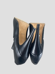 Maison Martin Margiela black leather ankle boots size UK7/US9