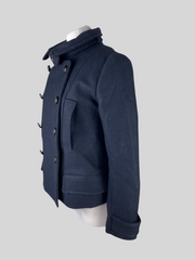 Isabel Marant Etoile black wool blend jacket size UK6/US2