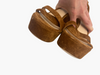 Gianvito Rossi brown suede heels size UK6.5/US8.5