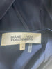 Diane Von Furstenberg navy short sleeve dress size UK8/US4