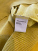 ME+EM yellow short sleeve cotton blend top size UK14/US10