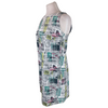 Paule Ka multicoloured cotton blend sleeveless dress size UK12/US8