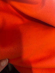 BSBY orange 100% wool belted coat size UK12/US8