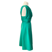 Preen green sleeveless evening dress size UK8/US4